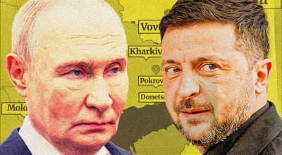 1 de 1 Putin e Zelensky - Foto: Arte/Metrópoles