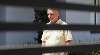 O ex-presidente Jair Bolsonaro — Foto: Sergio Lima / AFP/ 25/11/2025