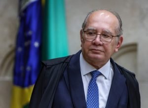 O decano do Supremo Tribunal Federal, Gilmar Mendes — Foto: Sergio Lima/AFP