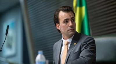 O deputado estadual de São Paulo Lucas Bove (PL) — Foto: Rodrigo Romeo/Alesp