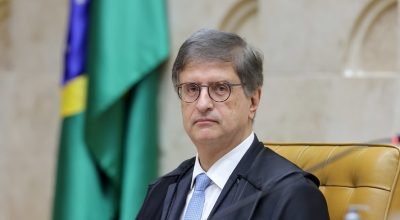 O procurador-geral da República, Paulo Gonet, durante sessão do STF — Foto: Rosinei Coutinho/...