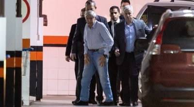 O general da reserva Augusto Heleno, 78, chega a sua residência após STF autorizar sua prisão ...