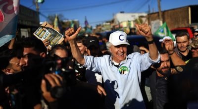 O candidato à Presidência da República pelo PSD, Ronaldo Caiado, inicia oficialmente a campanh...