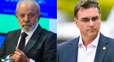 Presidente Luiz Inácio Lula da Silva e o senador Flávio Bolsonaro são os principais candidatos...
