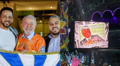 Acadêmicos de Niterói terá enredo sobre Lula na Sapucaí — Foto: Ricardo Stuckert/PR e João...