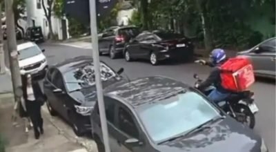 1 de 1 Maria Prata, esposa de Pedro Bial, compartilhou o vídeo do momento em que foi assaltada a...