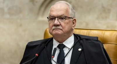 Ministro Edson Fachin em Sessão Plenária no STF — Foto: Brenno Carvalho / Agência O Globo