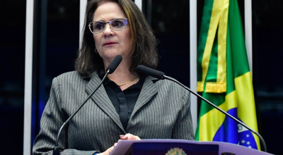 Damares Alves — Foto: Waldemir Barreto/ Senado