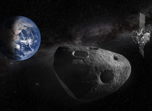 1 de 1 Ilustração colorida do asteroide Apophis Deus do Caos - Metrópoles - Foto: Divulgação...