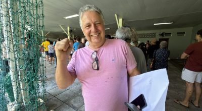 Garotinho , Candidato a Governador do Rio, vota no Colégio Zaccaria, na zona eleitoral 294, no C...