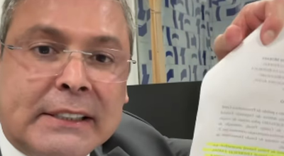 O deputado Lindbergh Farias — Foto: Reprodução