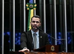 O senador Cleitinho — Foto: Ton Molina/Agência Senado