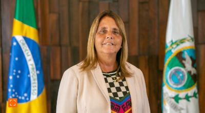 A deputada estadual Lucinha é alvo de operação policial — Foto: Alerj/Reprodução