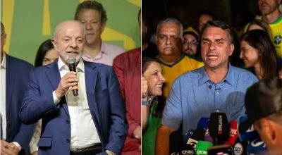 Lula e Flávio Bolsobaro se enfrentaram no dia 25 deste mês durante o segundo turno das eleiçõ...